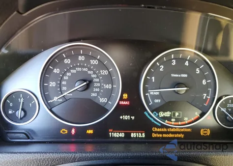 2015 BMW 328 Xi Sulev из США, поврежденный, VIN WBA3B5C5XFF962949